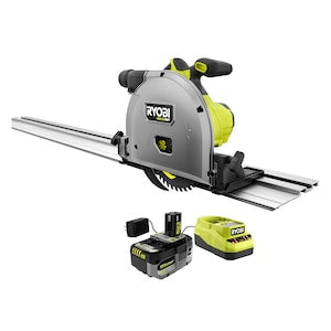 RYOBI 18V ONE+ HP Brushless Cordless 6-1/2 in. Track Saw Kit wit