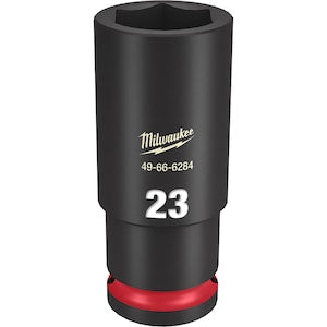 Milwaukee Tool SHOCKWAVE Impact Duty 1/2 inch Drive 23MM Deep 6 Point Soc