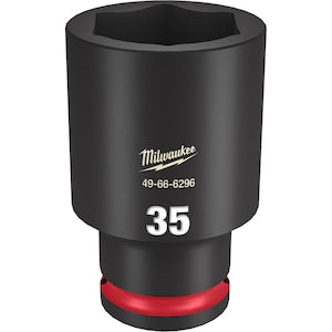 Milwaukee Tool SHOCKWAVE Impact Duty 1/2 inch Drive 35MM Deep 6 Point Soc