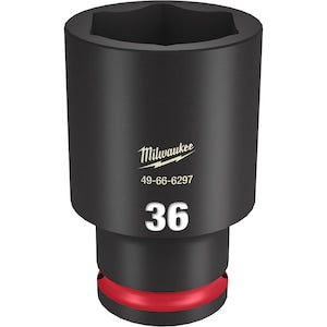 Milwaukee Tool SHOCKWAVE Impact Duty 1/2 inch Drive 36MM Deep 6 Point Soc