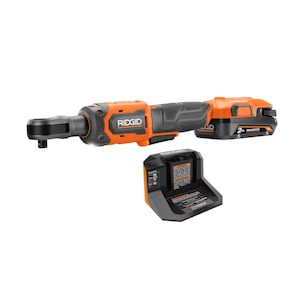 RIDGID 18V Brushless Cordless 3/8 inch Ratchet Kit with 2.0 Ah MA