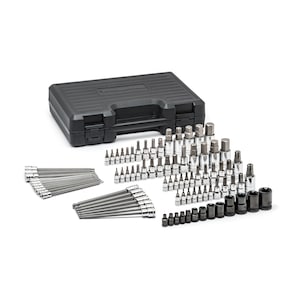 GearWrench Master SAE/Metric Hex and Torx Bit Socket Set (84-Piece)