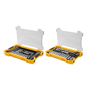 DEWALT 3/8 in. and 1/2 in. Drive Mechanics Tool Set with Toughsys