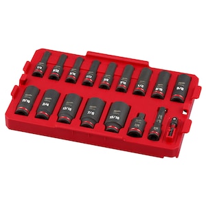 Milwaukee Tool SHOCKWAVE Impact-Duty 3/8 in. Drive SAE Deep Well Impact S