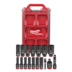 Milwaukee Tool SHOCKWAVE Impact-Duty 3/8 in. Drive SAE Deep Well Impact P