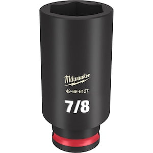 Milwaukee Tool SHOCKWAVE Impact Duty 3/8inDrive 7/8in Deep 6 Point Socket