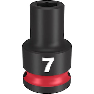 Milwaukee Tool SHOCKWAVE Impact Duty 3/8inDrive 7MM Standard 6 Point Sock