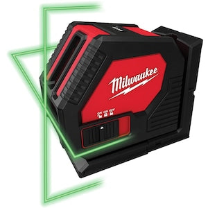 Milwaukee Tool 100 ft. Green Cross Line Laser