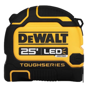 DEWALT TOUGHSERIES 25 ft. LED Tape Measure