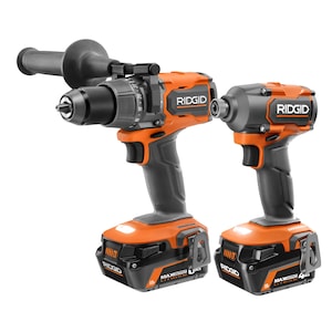 RIDGID 18V Brushless 2-Tool Combo Kit with 1/2 in. Hammer Drill/D