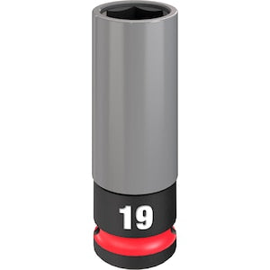 Milwaukee Tool SHOCKWAVE Impact Duty 1/2 Drive 19MM Metric Lug Nut Wheel