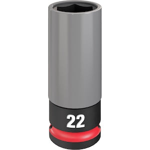 Milwaukee Tool SHOCKWAVE Impact Duty 1/2 Drive 22MM Metric Lug Nut Wheel