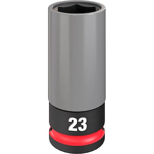 Milwaukee Tool SHOCKWAVE Impact Duty 1/2 Drive 23MM Metric Lug Nut Wheel