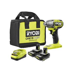 RYOBI 18V ONE+ HP Brushless 1/4 in. 4-Mode Impact Driver Kit wit