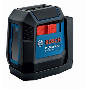 Bosch 50 ft. Self-leveling Cross-Line Red-Beam Laser with Multip