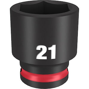 Milwaukee Tool SHOCKWAVE Impact Duty 3/8in Drive 21MM Standard 6 Point So