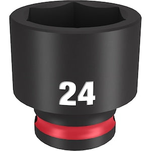 Milwaukee Tool SHOCKWAVE Impact Duty 3/8in Drive 24MM Standard 6 Point So
