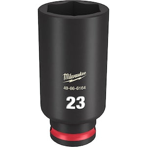 Milwaukee Tool SHOCKWAVE Impact Duty 3/8in Drive 23MM Deep 6 Point Socket