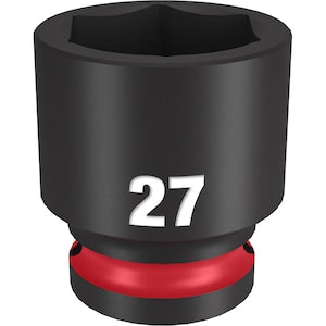 Milwaukee Tool SHOCKWAVE Impact Duty 1/2in Drive 27MM  Standard 6 Point S
