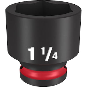Milwaukee Tool SHOCKWAVE Impact Duty 1/2in Drive 1-1/4in Standard 6 Point
