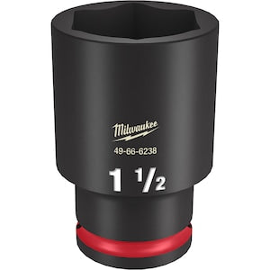 Milwaukee Tool SHOCKWAVE Impact Duty 1/2in Drive 1-1/2in Deep 6 Point Soc