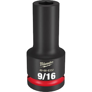Milwaukee Tool SHOCKWAVE Impact Duty 3/4in Drive 9/16in Deep 6 Point Sock