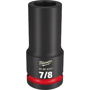 Milwaukee Tool SHOCKWAVE Impact Duty 3/4in Drive 7/8in Deep 6 Point Socke