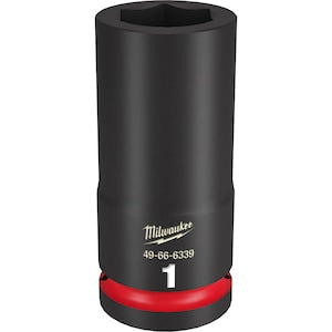 Milwaukee Tool SHOCKWAVE Impact Duty 3/4in Drive 1in Deep 6 Point Socket