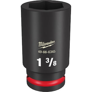 Milwaukee Tool SHOCKWAVE Impact Duty 3/4in Drive 1-3/8in Deep 6 Point Soc