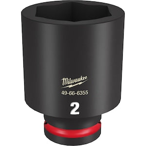 Milwaukee Tool SHOCKWAVE Impact Duty 3/4in Drive 2in Deep 6 Point Socket