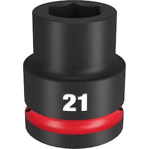 Milwaukee Tool SHOCKWAVE Impact Duty 3/4in Drive 21MM Standard 6 Point So