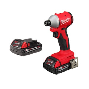 Milwaukee Tool M18 18V Lithium-Ion Brushless Cordless 1/4 in. Impact Driv
