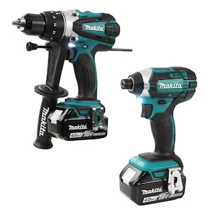 MAKITA 18V LXT Cordless Hammer Drill-Driver & Impact Driver Kit w