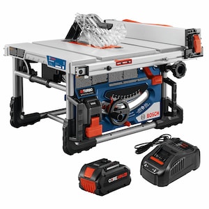 Bosch PROFACTOR 18V 8-1/4 In. Cordless Portable Table Saw Kit wi
