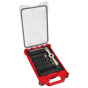 Milwaukee Tool Metric Tap & Die PACKOUT Set w/ Hex-LOK 2-in-1 Handle (38-