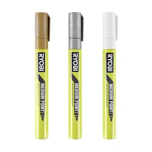 RYOBI Multi Colour Paint Marker (3-Pack)