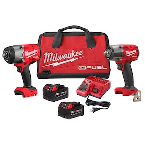 Milwaukee Tool M18 FUEL 18V Li-Ion Brushless 1/2 in. High Torque Impact W