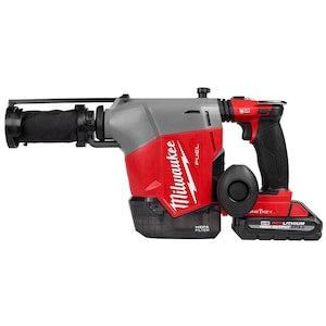 Milwaukee Tool M18 FUEL Overhead Rotary Hammer Kit with Integrated Dust E