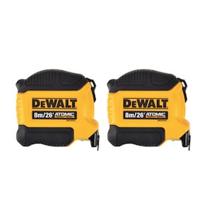 DEWALT ATOMIC 8m/26 ft. Tape Measure (2 Pack)