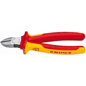 Knipex 7 1/4" Diagonal Cutters-1000V Insulated