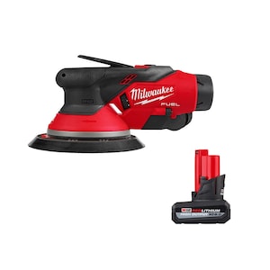 Milwaukee Tool M12 FUEL 12V Li-Ion 6 in. Random Orbital Sander Kit (3/32