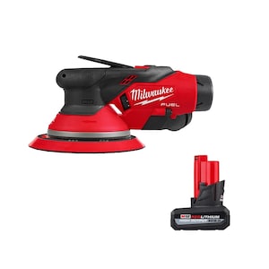 Milwaukee Tool M12 FUEL 12V Li-Ion 6 in. Random Orbital Sander Kit 3/16 i