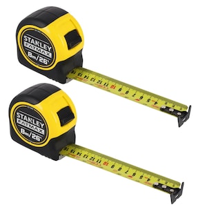 STANLEY FATMAX 2PK 8M/26 Limited Edition SAE & Metric Tape Measures