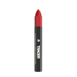 TRACER Construction Lumber Crayon Markers (12pk)  - Red