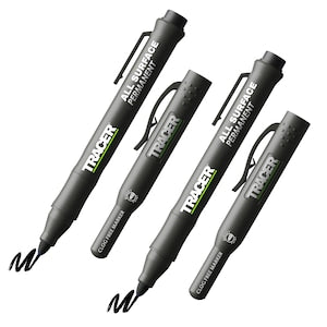 TRACER Twin Black Clog Free Marker Set