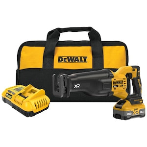 DEWALT 20V MAX XR Brushless Cordless Reciprocating Saw Kit with X