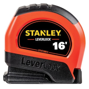 STANLEY 16 Ft High-Visibility Leverlock Tape Measure