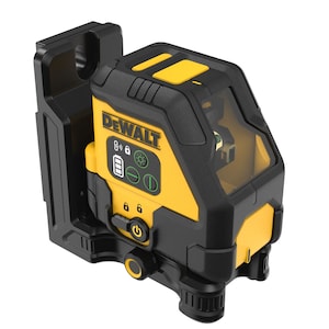 DEWALT USB Rechargeable Green Cross Line Laser Kit