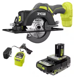 RYOBI 18V ONE+ Cordless 4 1/2 in. Circular Saw Kit