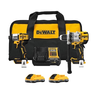 DEWALT 20V MAX XR Brushless Cordless Hammer Drill/Impact 2-Tool C